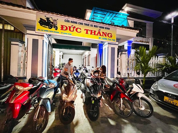 thuê xe máy ở Ninh Bình - Cửa hàng Đức Thắng