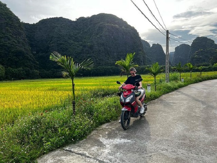 thuê xe máy ở Ninh Bình - khách sạn