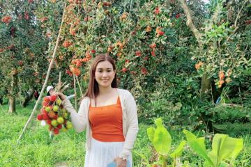 Ghé vườn trái cây Hoàng Tuấn, thưởng thức trái ngon quả ngọt nức tiếng Bến Tre