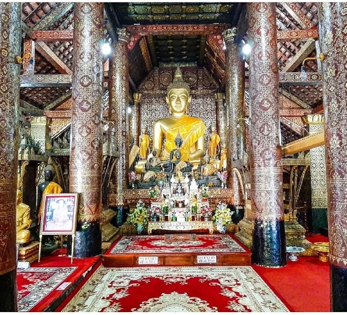 Cấu trúc độc đáo của chùa Wat Xieng Thong