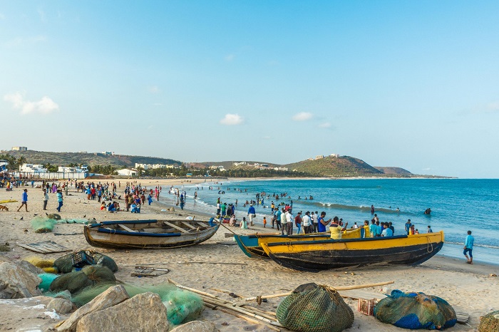 Đường bờ biển ở Andhra Pradesh - Du lịch Andhra Pradesh