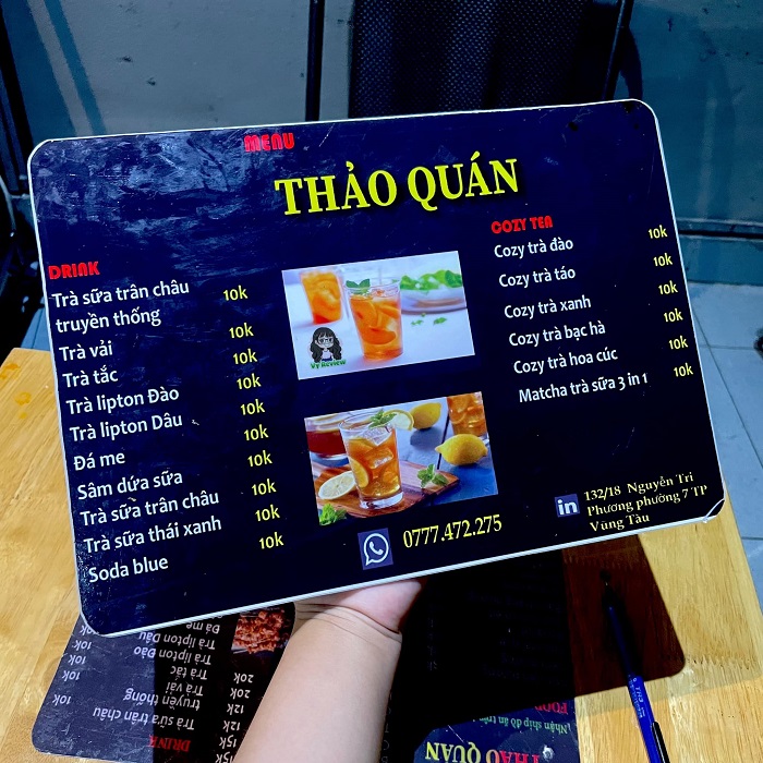 Ăn vặt đường Nguyễn Tri Phương Vũng Tàu - Thảo quán
