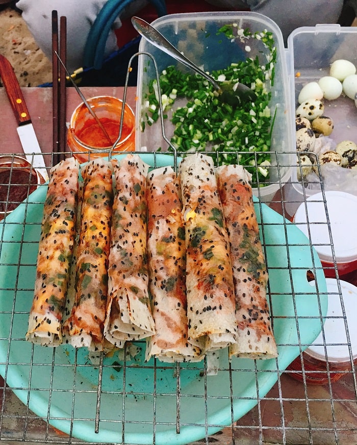 Quán bánh tráng nướng mắm ruốc Phan Thiết ngon - Bánh tráng nướng mắm ruốc Chu Văn An