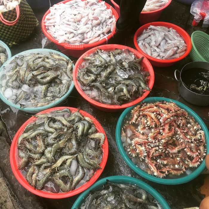 kinh nghiệm mua hải sản ở chợ Xóm Lưới Vũng Tàu 