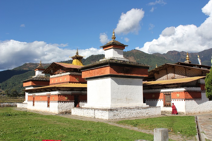 Chùa Jambay Lhakhang là điểm tham quan nổi tiếng ở thị trấn Jakar 