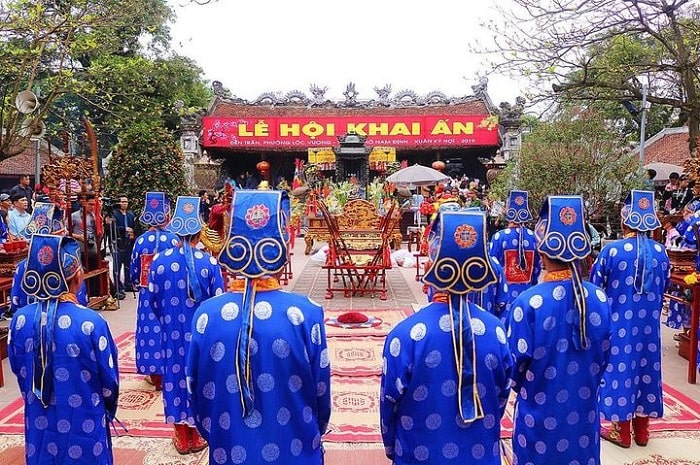 đền Trần Nam Định - lễ khai ấn