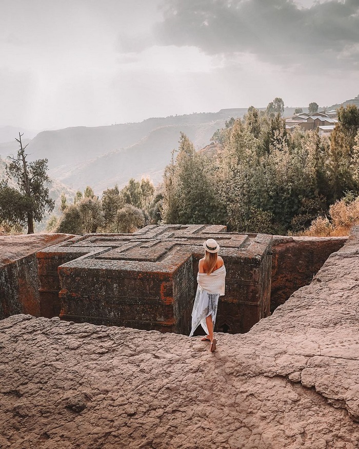 Nhà thờ ở Lalibela cũng là di sản nổi tiếng ở châu Phi ấn tượng
