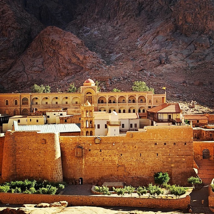 Tu viện Thánh Catarina cũng là di sản nổi tiếng ở châu Phi xây từ thế kỷ thứ 6