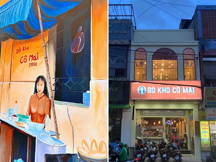 Cheap Saigon food tour - Braised beef Ms. Mai