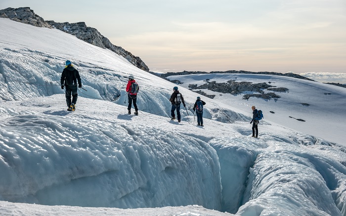 Đi bộ trên sông băng - kinh nghiệm du lịch Na Uy