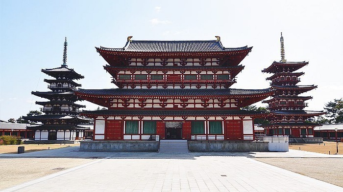 Chùa Yakushi-ji là địa danh nổi bật ở thành phố Nara Nhật Bản