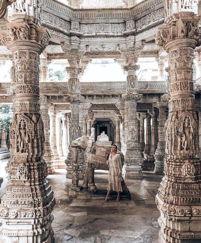 Ranakpur là ngôi đền đẹp ở châu Á nằm tại Ấn Độ