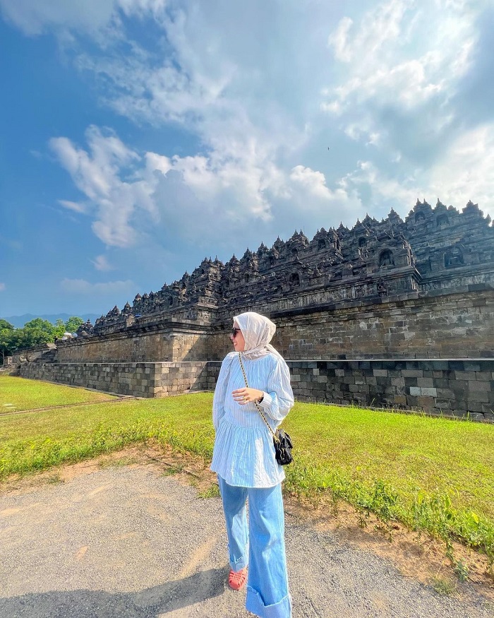 Đền Borobudur cũng là ngôi đền đẹp ở châu Á nằm tại Indonesia