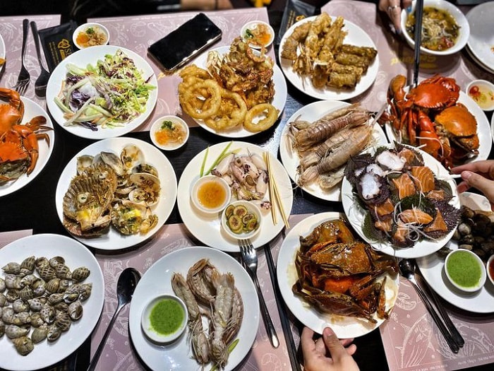 nhà hàng hải sản ở Hà Nội - SET Buffet
