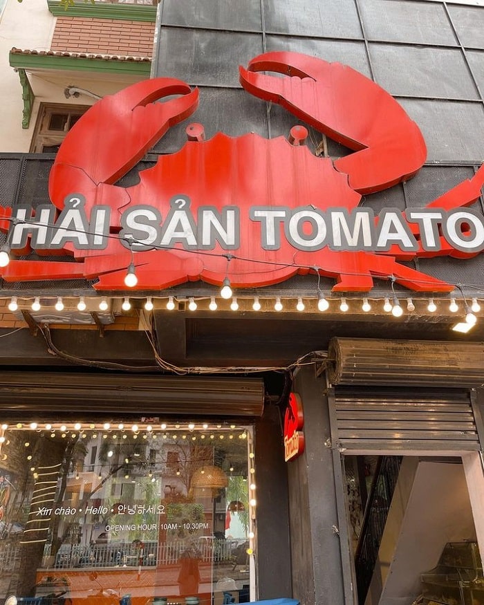 nhà hàng hải sản ở Hà Nội - Tomato