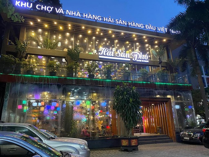 nhà hàng hải sản ở Hà Nội - Hải sản Phố