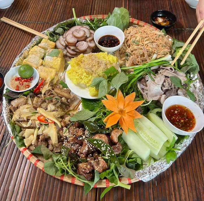 Xưa Quán là quán ăn ngon ở Thái Nguyên có menu đa dạng