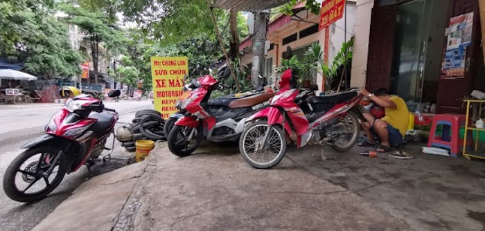 thuê xe máy ở Hoà Bình - Chung Làn