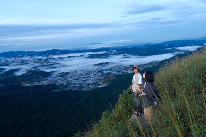 Núi Lang Biang điểm du lịch xã Lát 