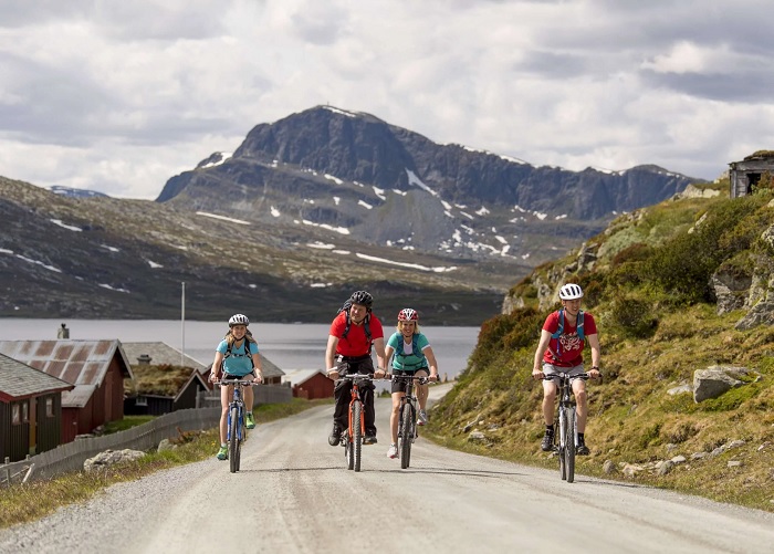 Đường mòn xe đạp Mjølkevegen  - Công viên quốc gia Jotunheimen