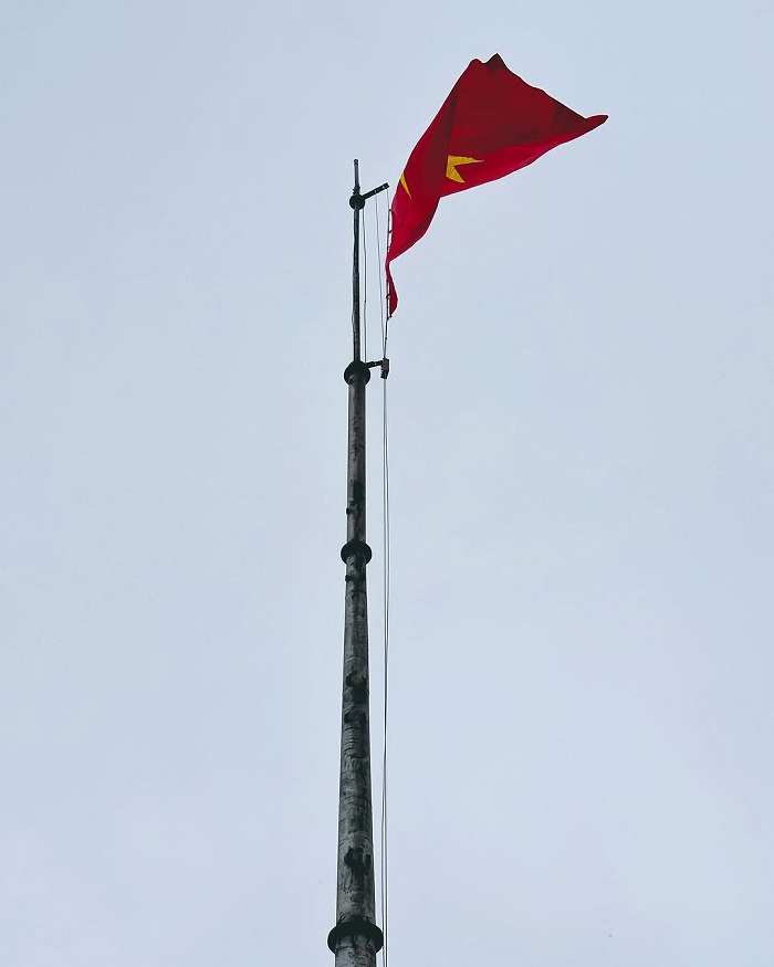 Cột cờ Fansipan là cột cờ đẹp ở Tây Bắc cao nhất Đông Dương