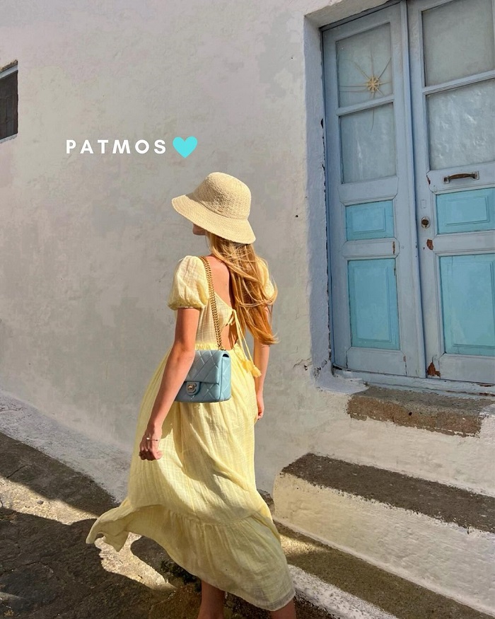 Check in ở đảo Patmos Hy Lạp