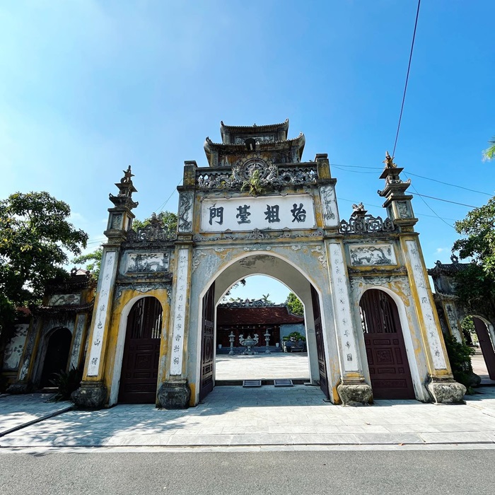 đền thờ Kinh Dương Vương - kiến trúc
