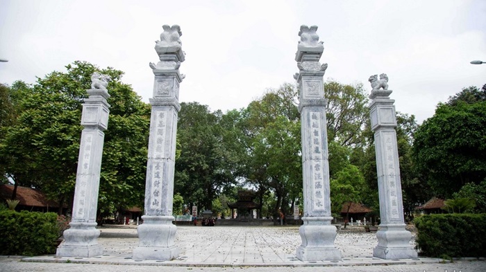 đền thờ Kinh Dương Vương - công trình