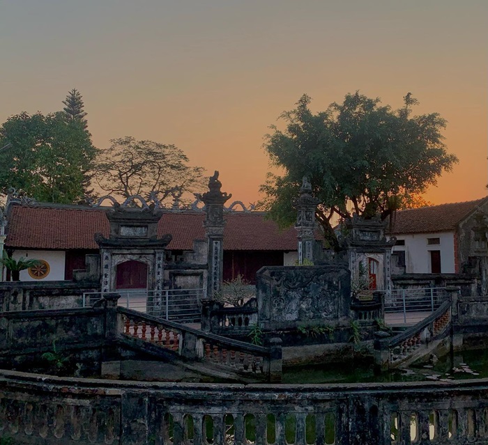 đền thờ Kinh Dương Vương - Làng tranh Đông Hồ