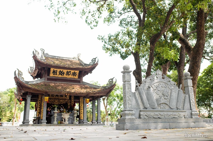 đền thờ Kinh Dương Vương - thời gian
