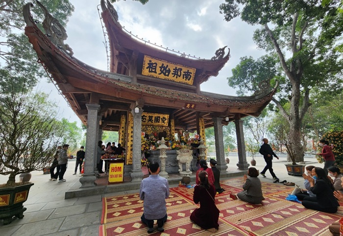 đền thờ Kinh Dương Vương - thăm viếng