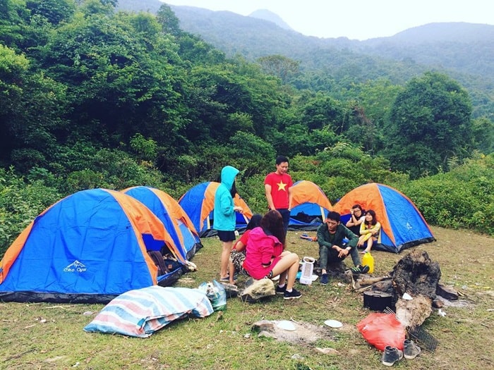địa điểm cắm trại ở Vĩnh Phúc - Tam Đảo