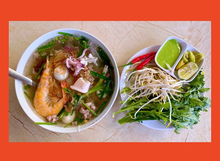 quán hủ tiếu mực ngon ở Vũng Tàu: món ăn ngon