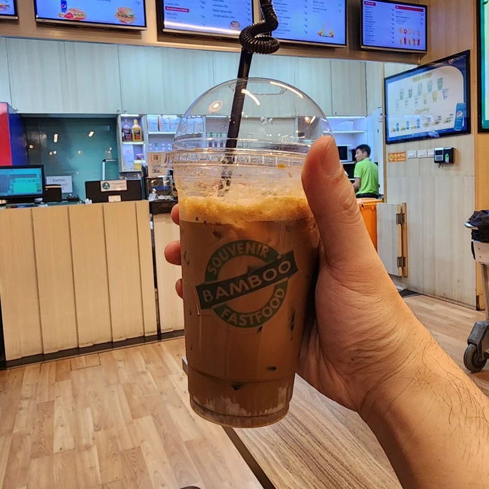 quán cafe gần sân bay Nội Bài - Bamboo Cafe and Fastfood