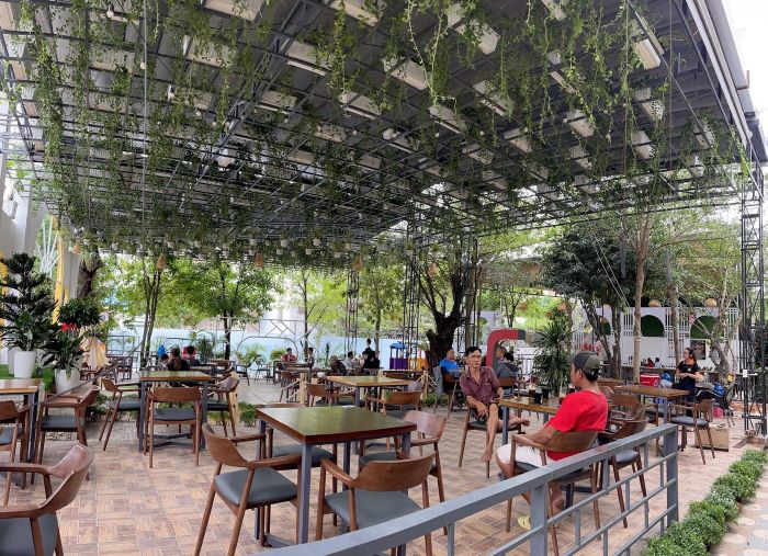 quán cafe gần sân bay Nội Bài - Cherry Cafe