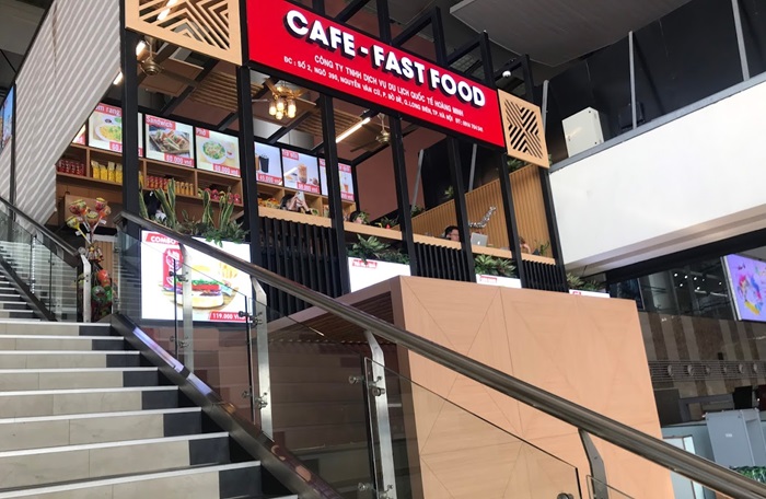 quán cafe gần sân bay Nội Bài - HM Coffee Fastfood Nội Bài