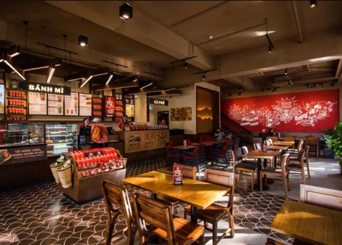 quán cafe gần sân bay Nội Bài - Highlands Coffee