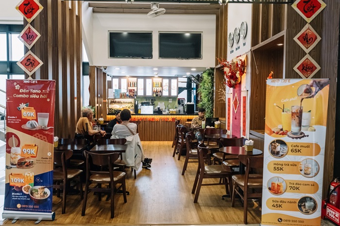 quán cafe gần sân bay Nội Bài - Tano Cafe