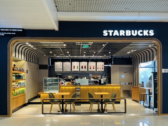 quán cafe gần sân bay Nội Bài - Starbucks