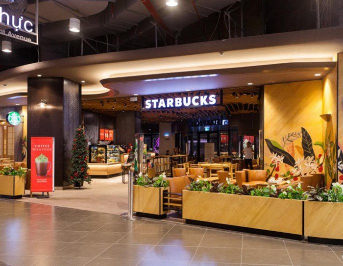 quán cafe gần sân bay Nội Bài - Starbucks