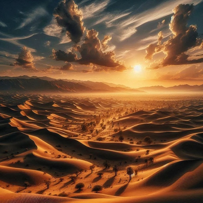Sa mạc Thar là một trong những sa mạc đẹp nhất châu Á lớn thứ 17 thế giới