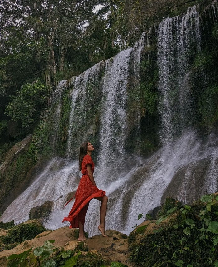 Thác nước El Nicho là một trong những thác nước đẹp ở Cuba