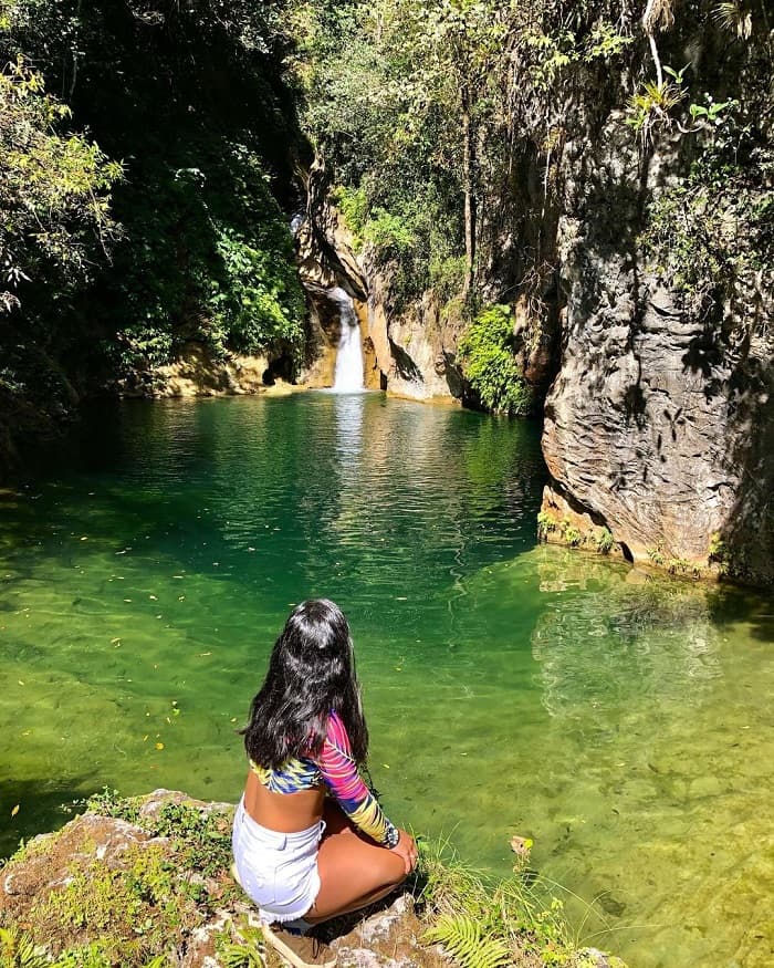 Thác nước Salto del Caburní là một trong những thác nước đẹp ở Cuba