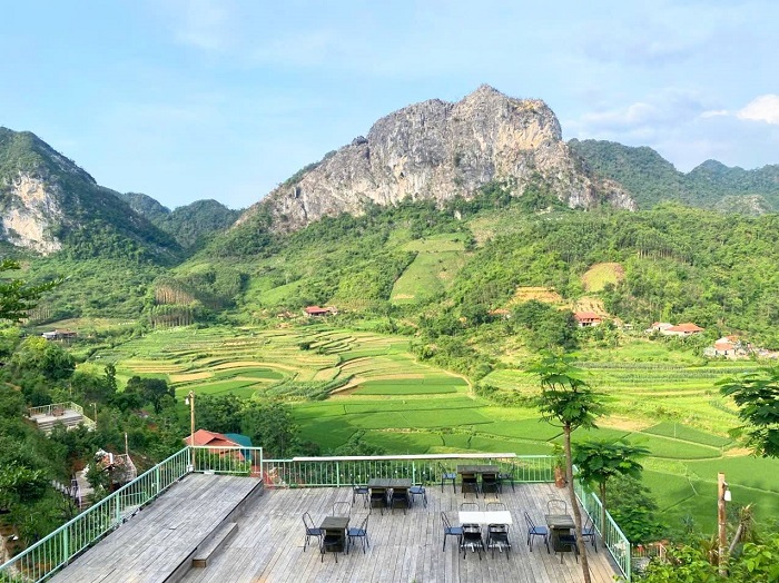 Bamboo Hill Resort Lạng Sơn có góc thưởng thức cà phê cực chill