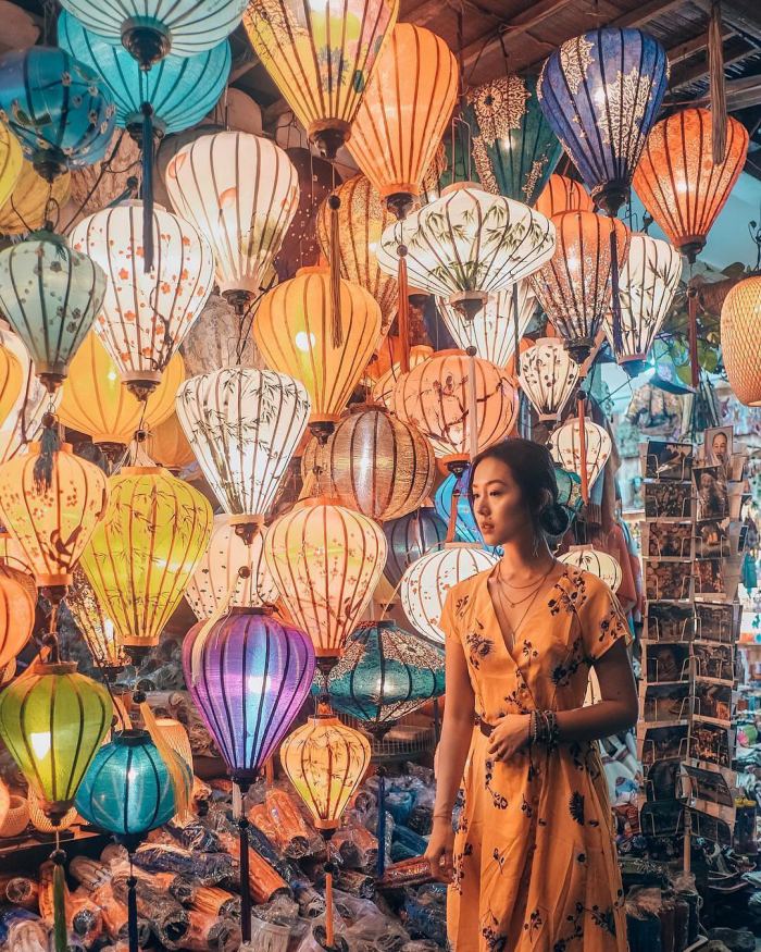 địa điểm chụp ảnh đẹp nhất ở Hội An Đèn lồng background