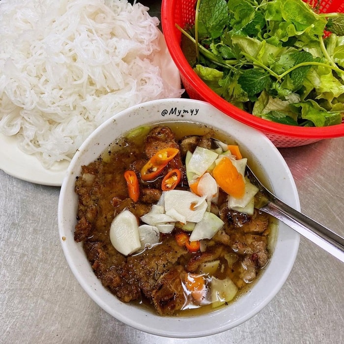 foodtour Bắc Ninh - Bún chả