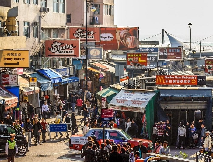 Thiên đường mua sắm là điểm nổi bật của khu mua sắm Stanley Hồng Kông