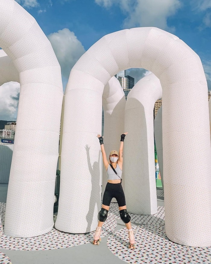 Chụp ảnh là hoạt động thú vị ở phố đi dạo Wan Chai