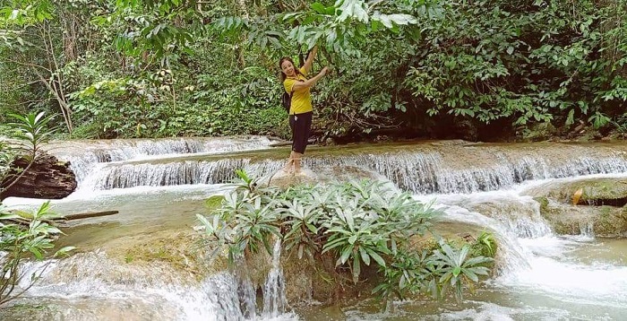 Suối Bản Lù Bắc Kạn mang vẻ đẹp nguyên sơ, trong lành