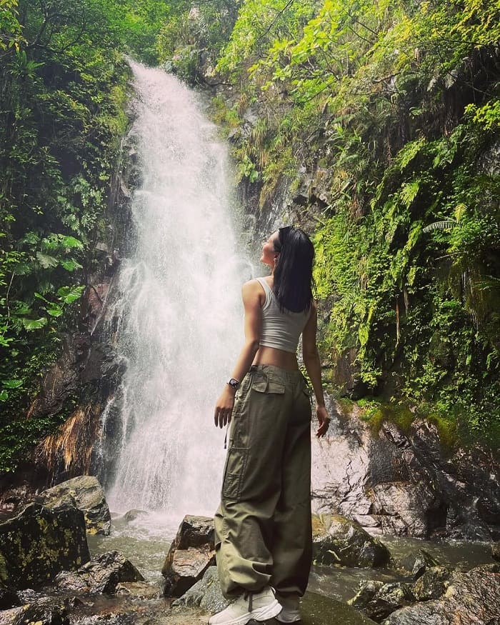 Chụp ảnh phong cảnh thiên nhiên là hoạt động thú vị tại thác Đại Mạo Sơn